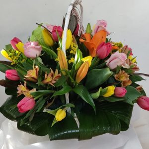 Cestas de Flores Variadas